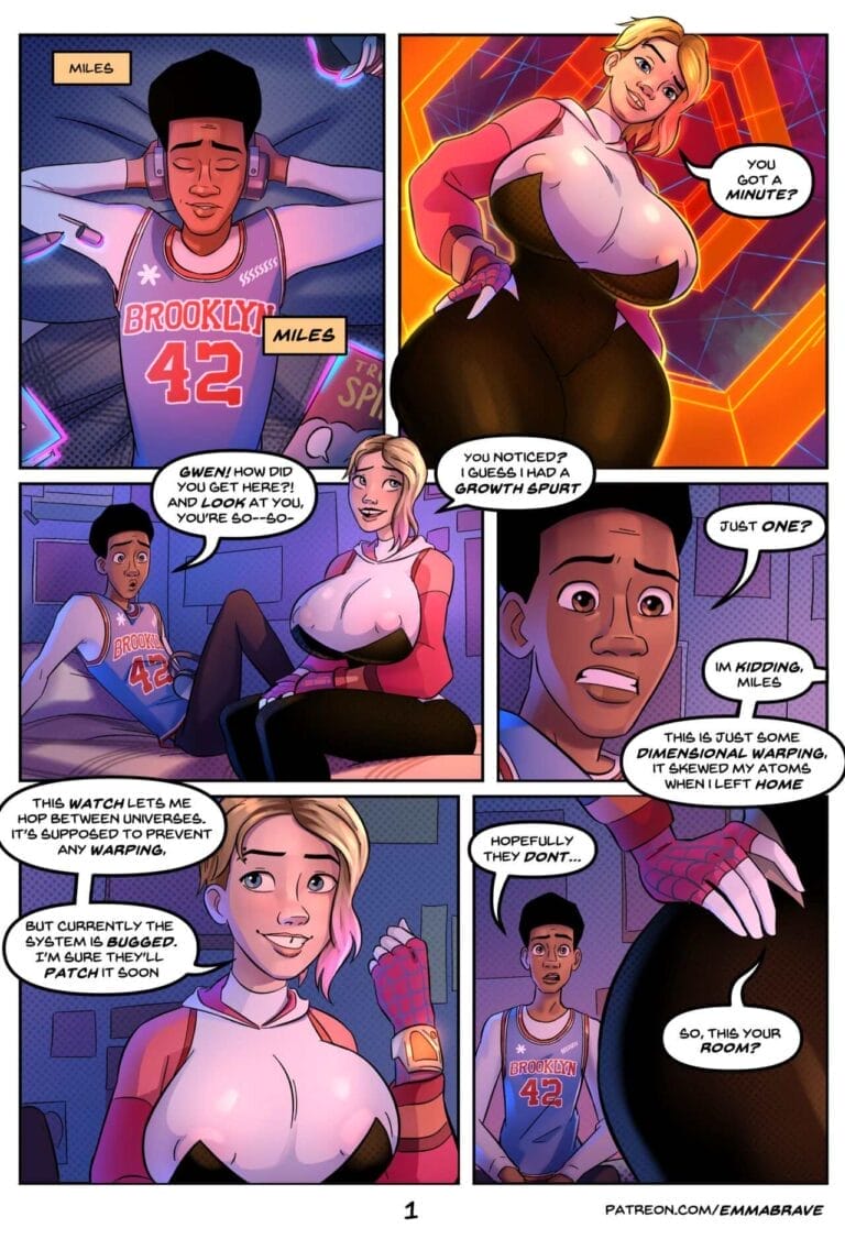 thick Gwen_stacy Spiderverse +18 EmmaBrave